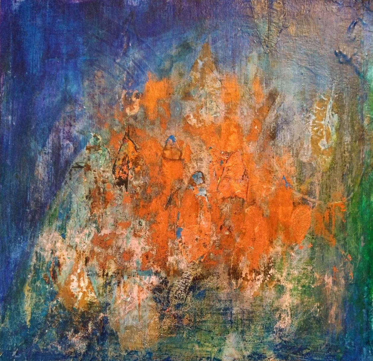 an abstract painting