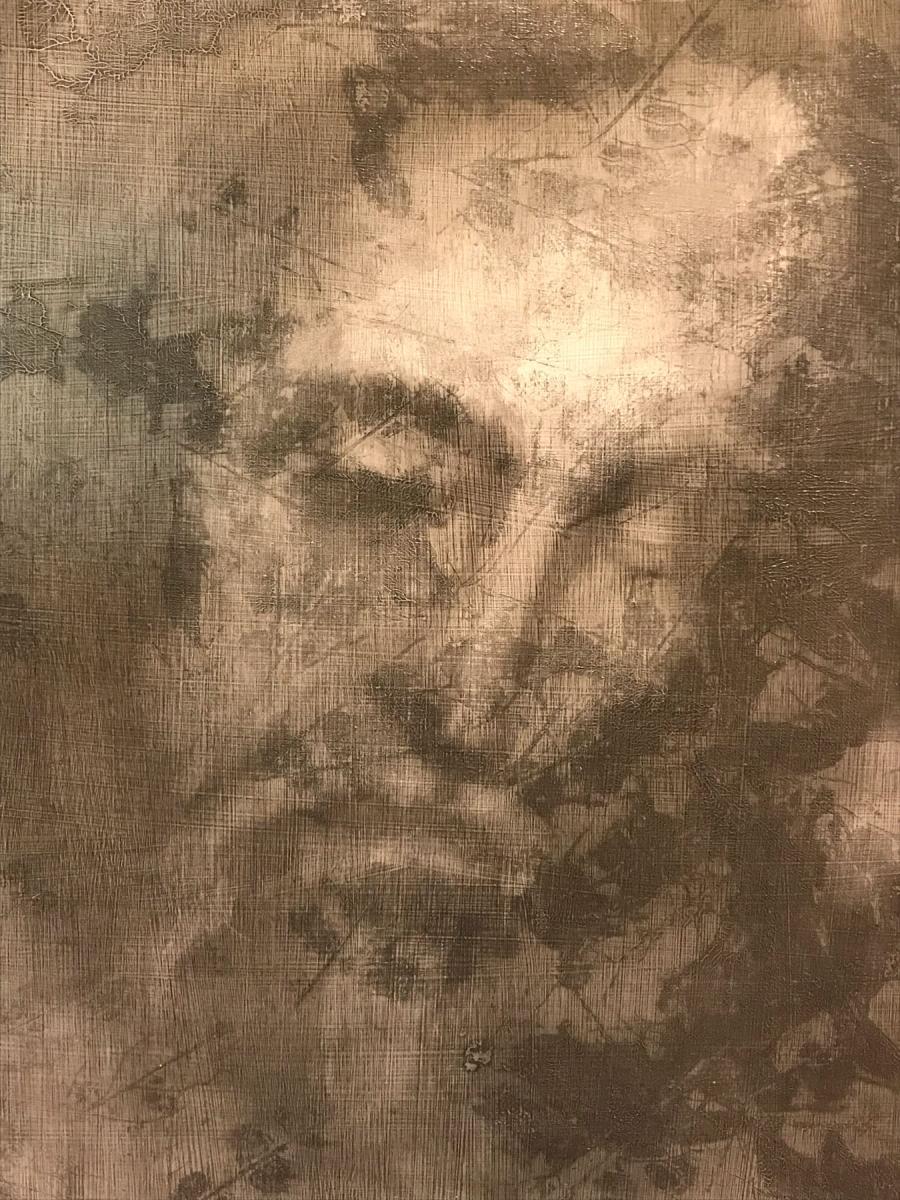a painting of jesus