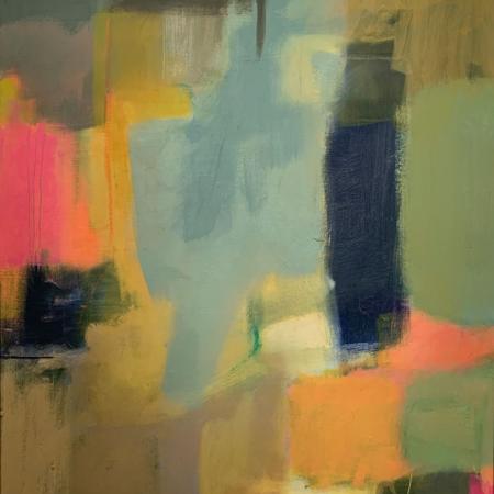 an abstract painting