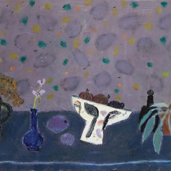 a semi abstract still life